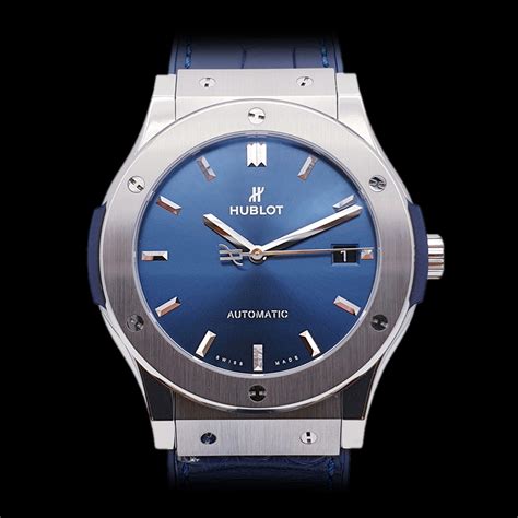 hublot classic blue|hublot classic fusion price.